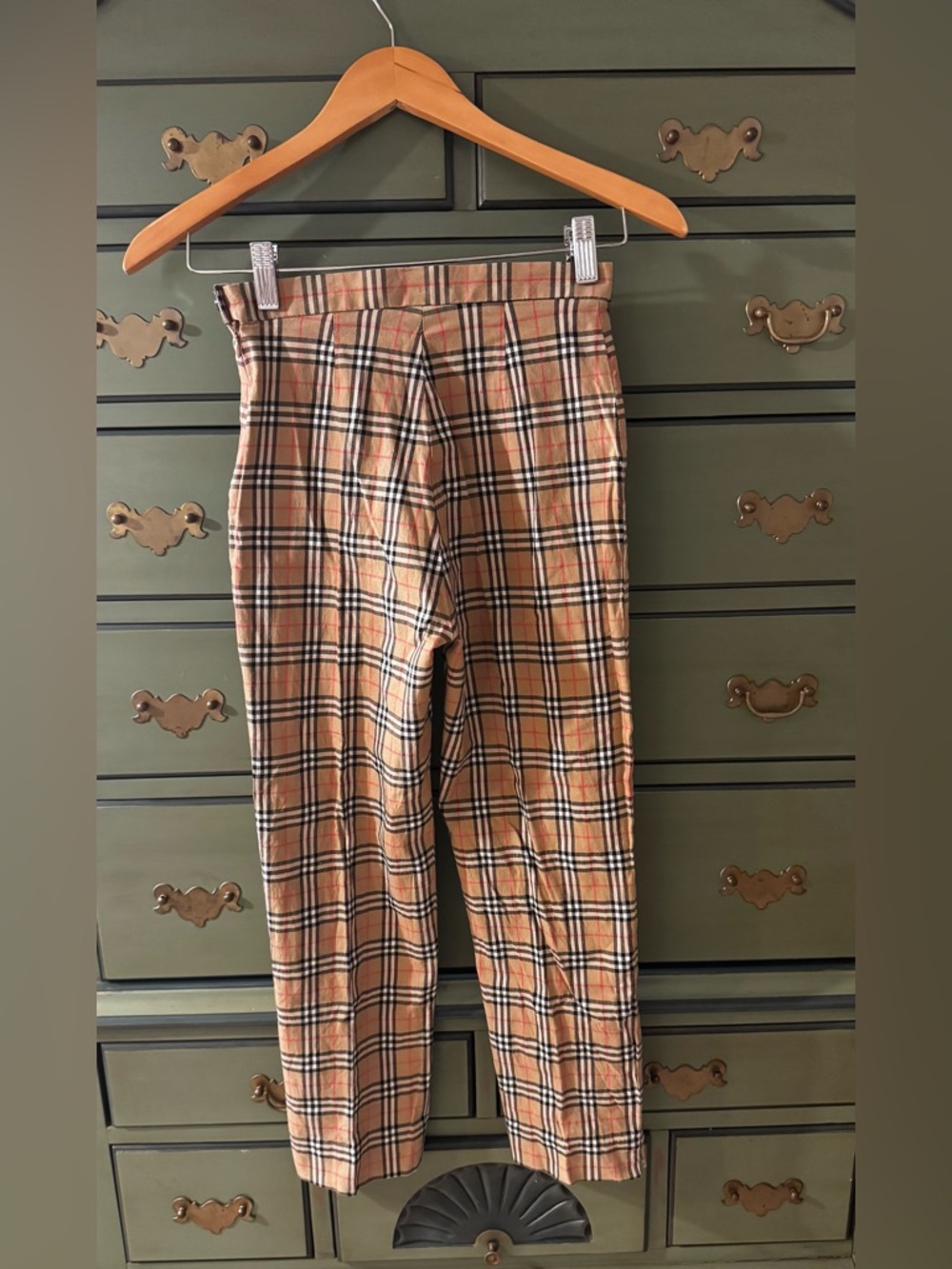 Burberry Golf Vintage Pants, See note on sizing - fits 24 waist